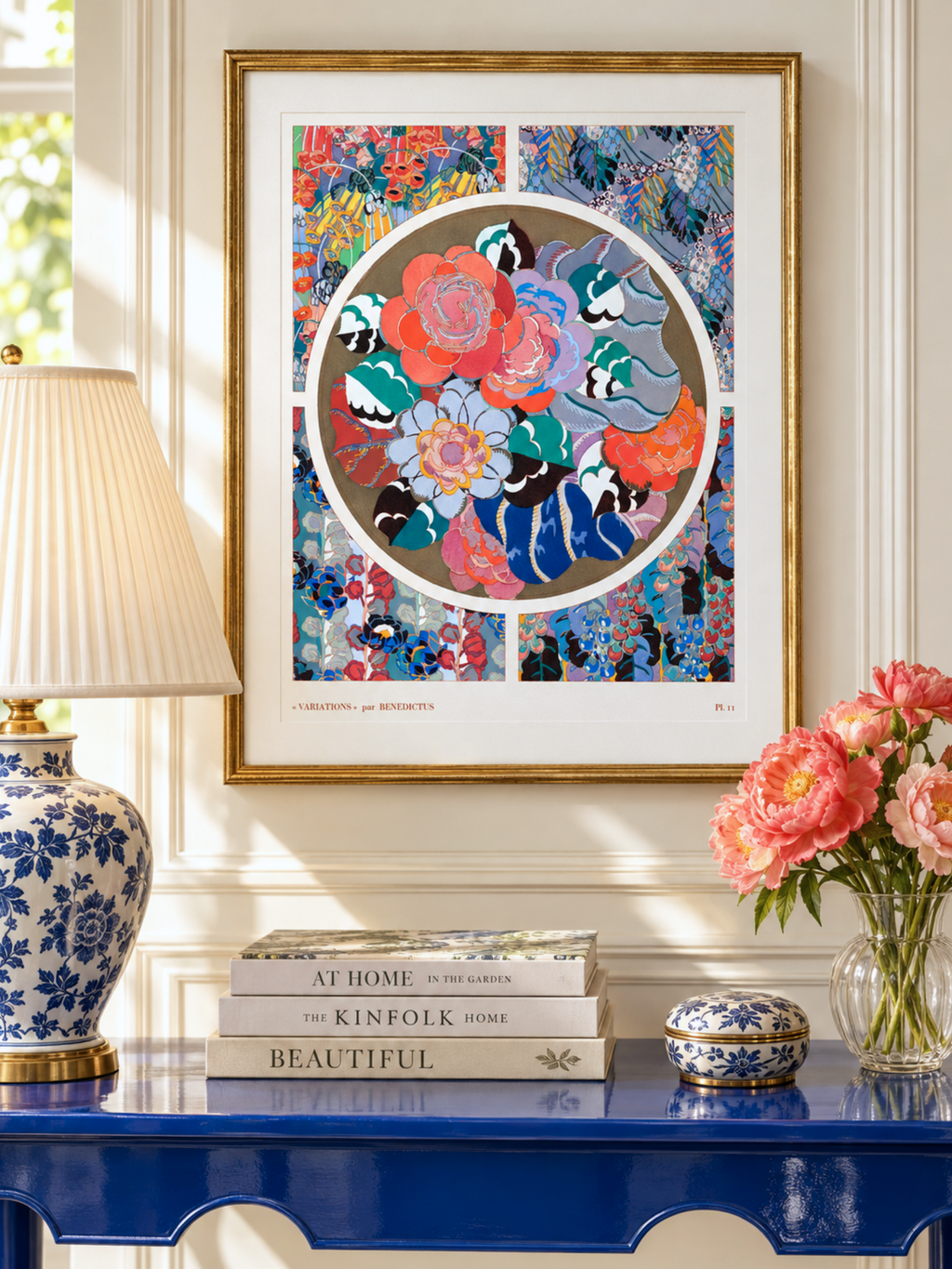 Floral Reverie — Colorful Botanical Art Print