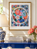 Floral Reverie — Colorful Botanical Art Print