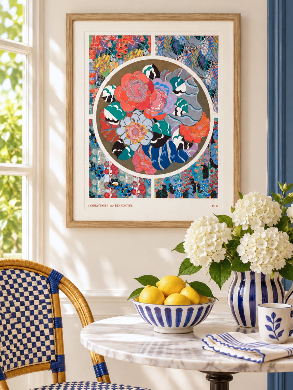Floral Reverie — Colorful Botanical Art Print